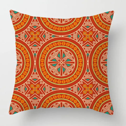 Housse de coussin de canapé Mandala douce