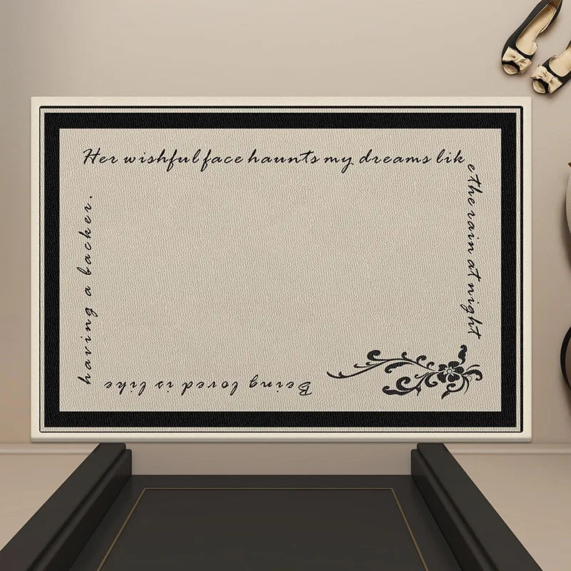 Entrance Doormat Rectangular Door Mat for Floor Home Decor Rug Living Room Carpet Non-slip Foot Mats שטיחון דלת도어매트