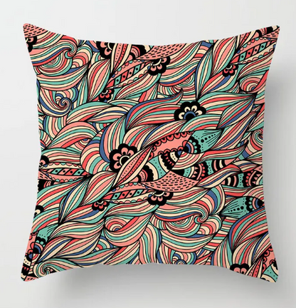 Housse de coussin de canapé Mandala douce