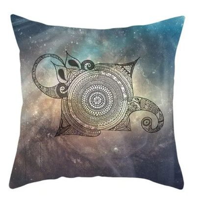 Housse de coussin de canapé Mandala douce