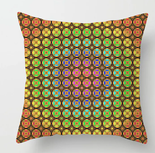 Housse de coussin de canapé Mandala douce