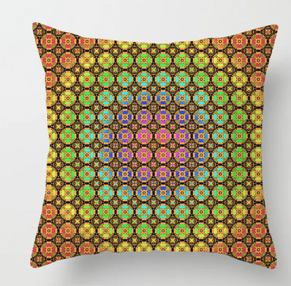 Housse de coussin de canapé Mandala douce