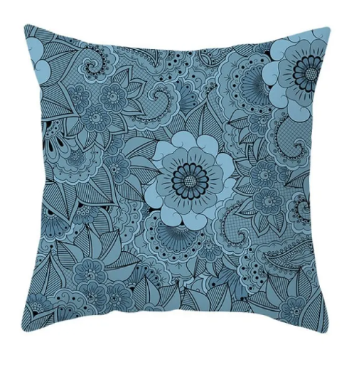 Housse de coussin de canapé Mandala douce