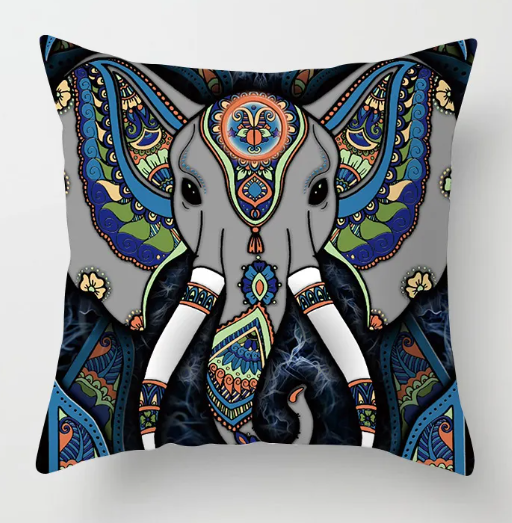 Housse de coussin de canapé Mandala douce