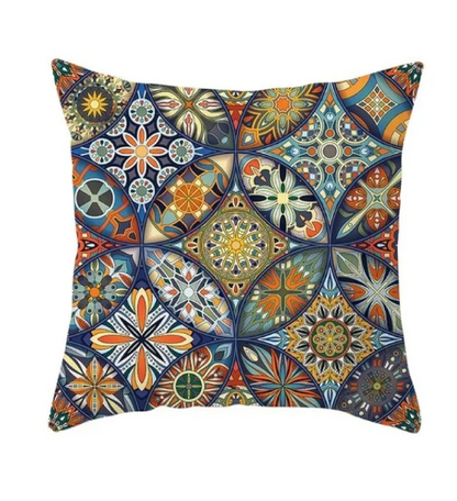 Housse de coussin de canapé Mandala douce