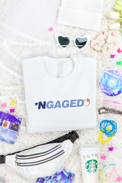 *NGAGED | Sweatshirt ByeByeBye – Pour votre enterrement de vie de jeune fille ultime sur le thème des boys bands !