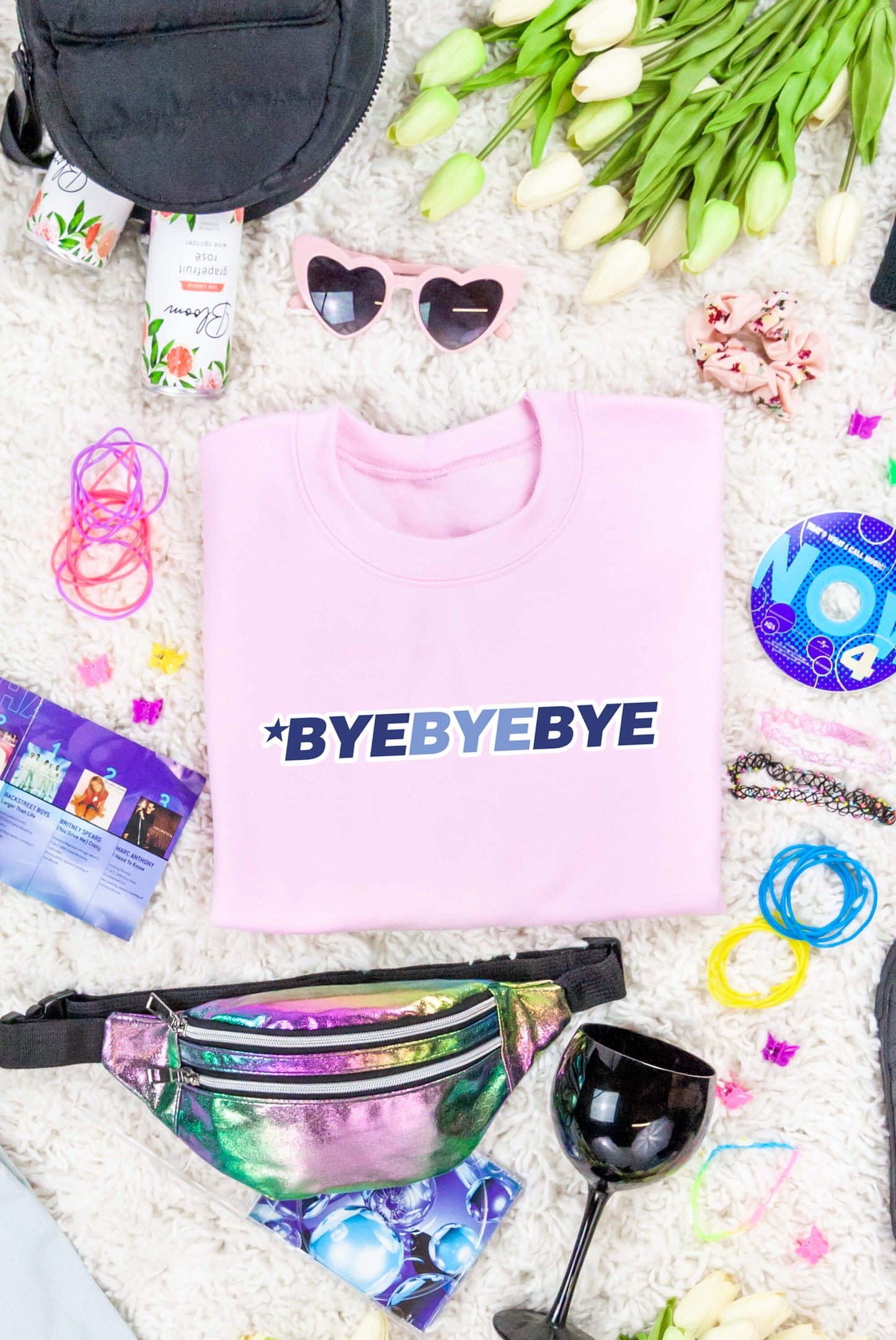 *NGAGED | Sweatshirt ByeByeBye – Pour votre enterrement de vie de jeune fille ultime sur le thème des boys bands !