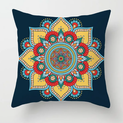 Housse de coussin de canapé Mandala douce