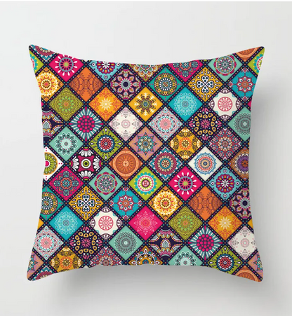 Housse de coussin de canapé Mandala douce