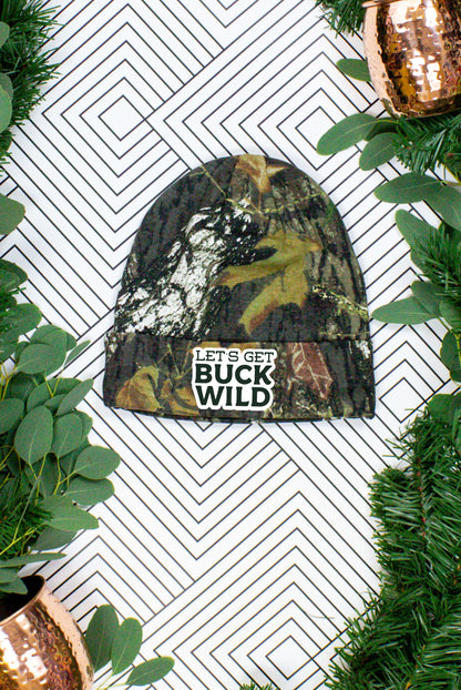 Bonnets « La chasse est terminée » | Plusieurs phrases pour votre enterrement de vie de jeune fille totalement déjanté sur le thème BUCK WILD