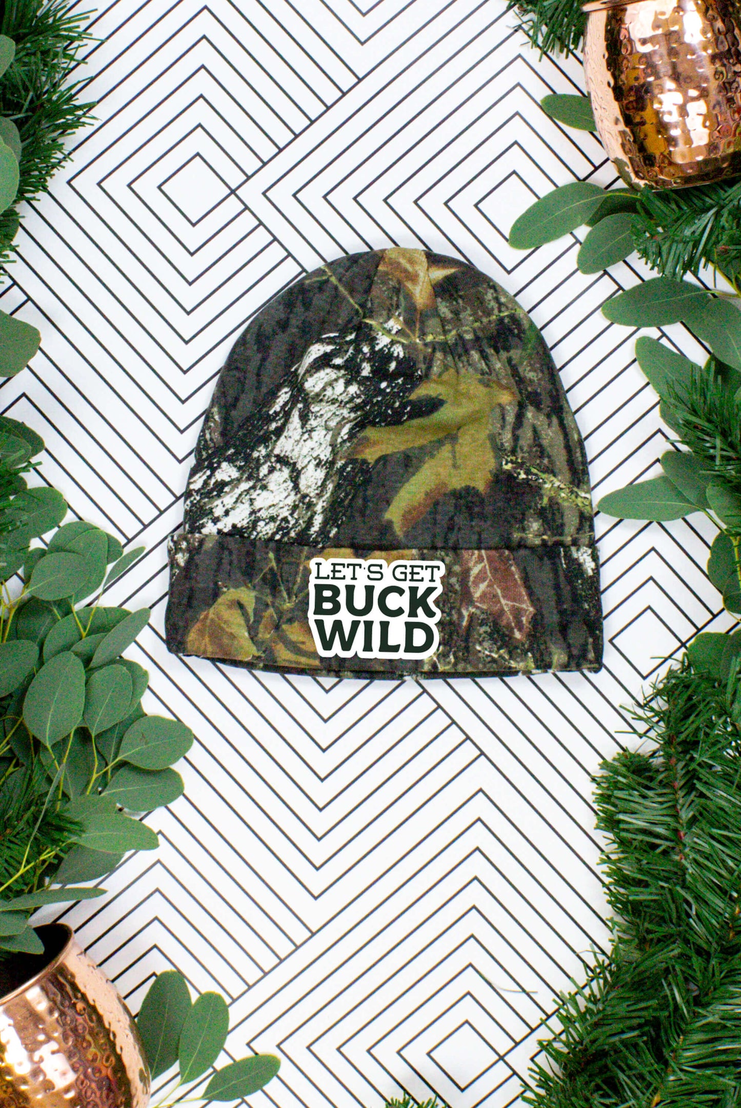 Bonnets « La chasse est terminée » | Plusieurs phrases pour votre enterrement de vie de jeune fille totalement déjanté sur le thème BUCK WILD