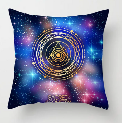 Housse de coussin de canapé Mandala douce