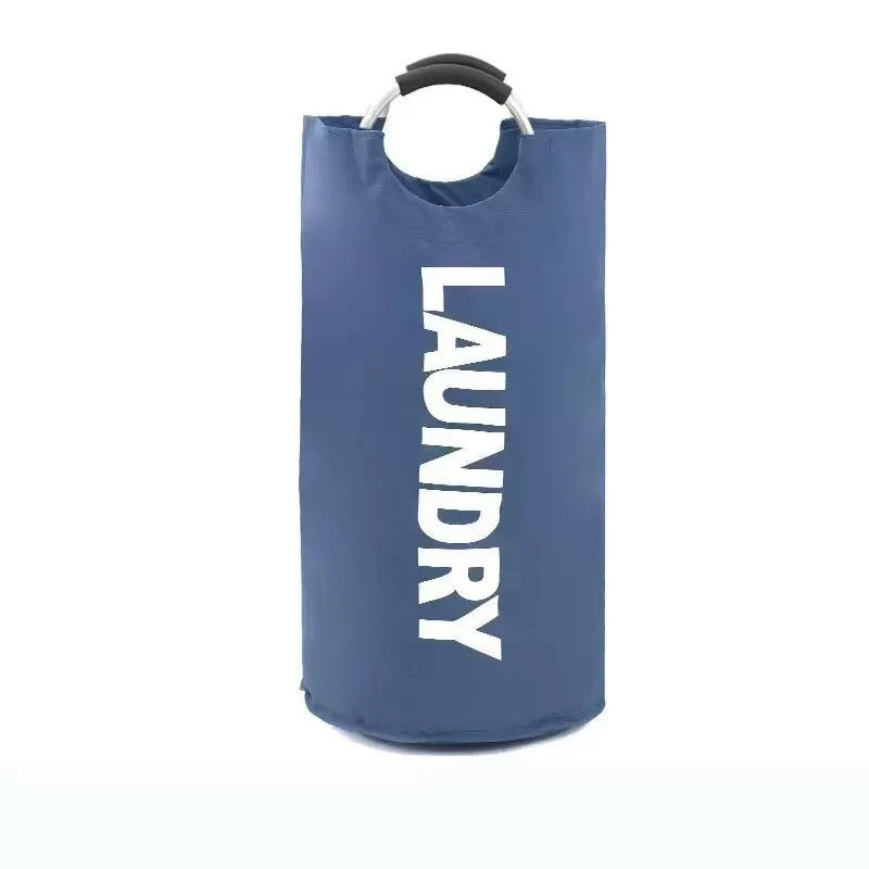 Extra-Large Waterproof Laundry Basket with Padded Handle - Foldable, Multi-Purpose Storage for Bathroom, Laundry Room, Balcony
