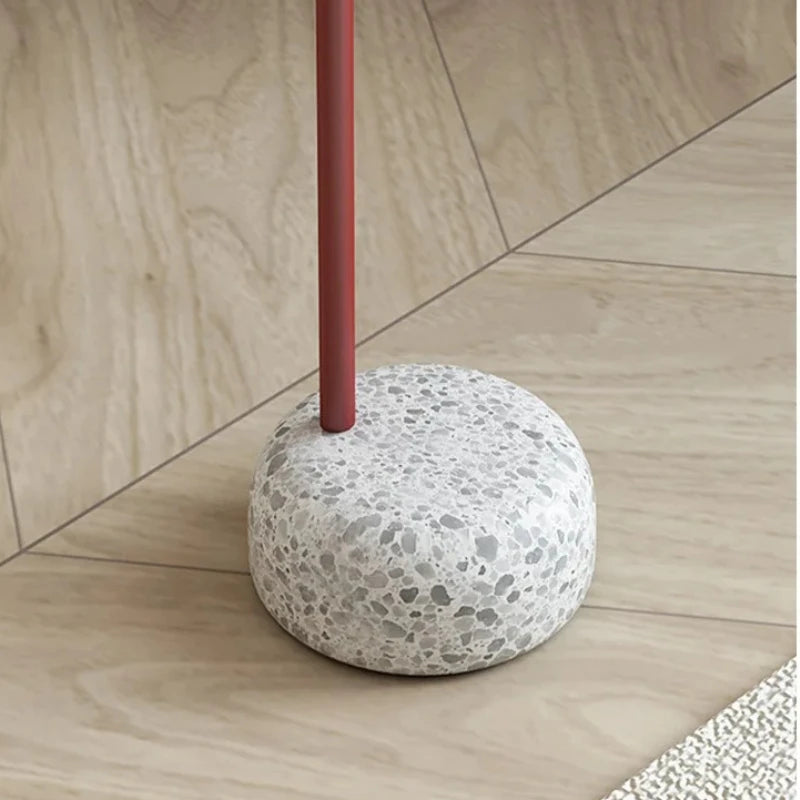 Nordic Modern Side Table with Stone Base Luxury Living Room End Table Creative Stable Sofa Corner Desk Metal Coffee Table