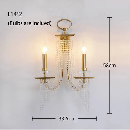 Luxury Candle Chandelier Romantic Crystal Hanging Lamp For Villa Dining Room Bedroom Indoor Decor Art Living Room Pendant Lamp