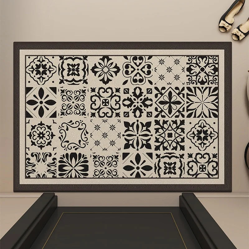 Entrance Doormat Rectangular Door Mat for Floor Home Decor Rug Living Room Carpet Non-slip Foot Mats שטיחון דלת도어매트