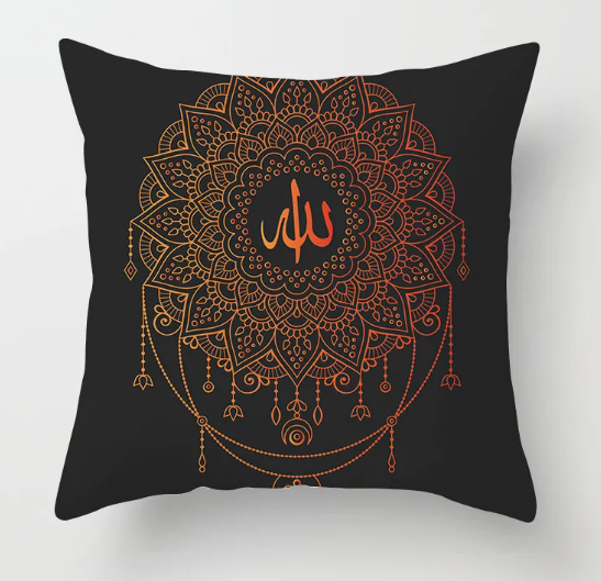 Housse de coussin de canapé Mandala douce