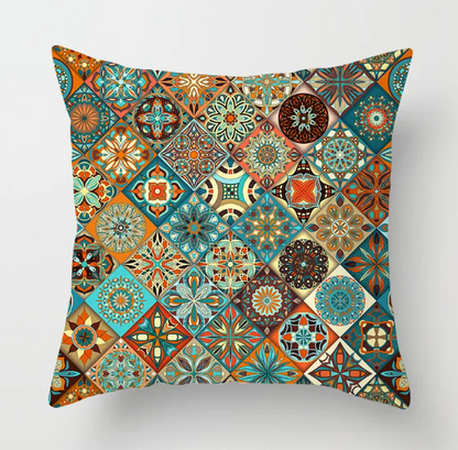 Housse de coussin de canapé Mandala douce