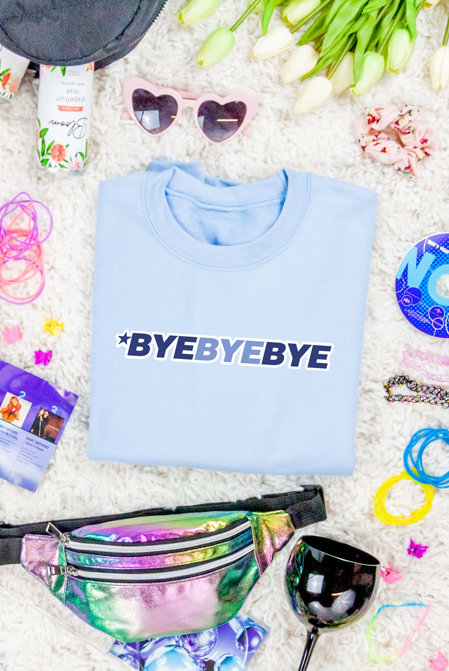*NGAGED | Sweatshirt ByeByeBye – Pour votre enterrement de vie de jeune fille ultime sur le thème des boys bands !
