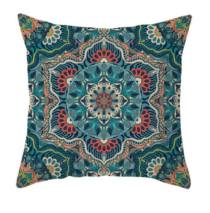 Housse de coussin de canapé Mandala douce