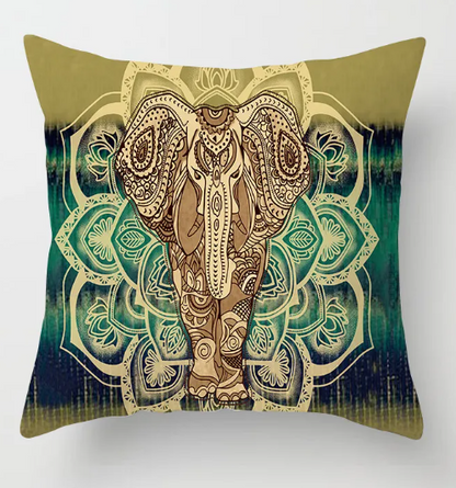 Housse de coussin de canapé Mandala douce