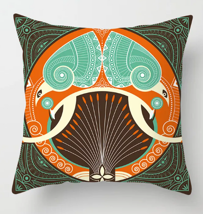Housse de coussin de canapé Mandala douce